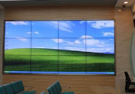 鄂州液晶拼接屏的另类用法。